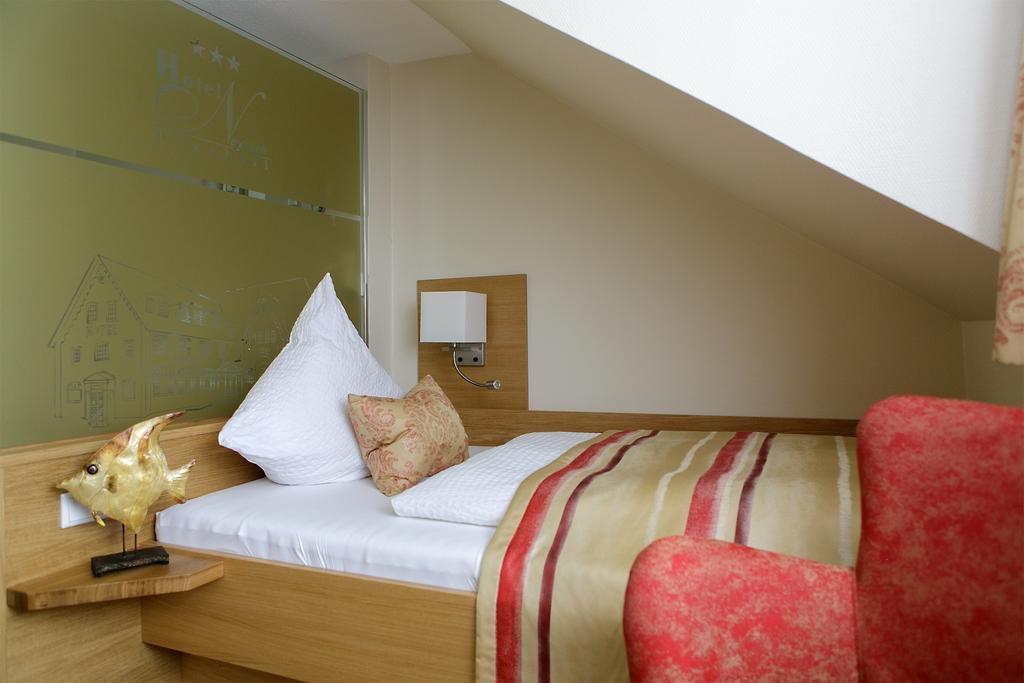 Hotel Neuwarft Altbau Dagebüll Szoba fotó